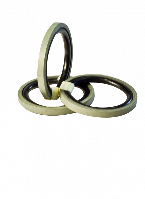 Поршневая манжета К17 (Р4) 16.5x24x3 PTFE-Bronze+NBR